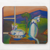 The Twevils - Pinky & Bleu Mousepad