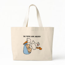 The Twins Have Arrived Tote Bag