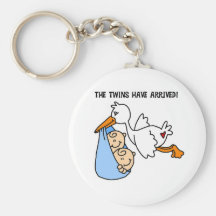The Twins Have Arrived Key Chains