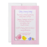The Twitter in Town - Baby Shower invites