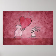 The Two and The Valentine Poster