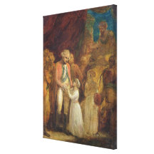 The Two Sons of Tipu Sahib, Sultan of Mysore, Bein Canvas Print