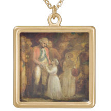 The Two Sons of Tipu Sahib, Sultan of Mysore, Bein Necklaces