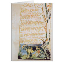 The Tyger, from Songs of Innocence Greeting Cards