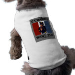 The U.S. Marines Want You pet clothing