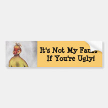 The Ugly Duckling Bumper Stickers