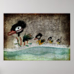 The Ugly Duckling fairytale posters