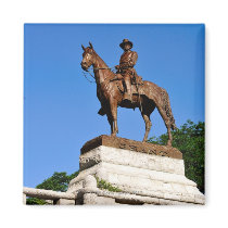 The Ulysses S. Grant statue atop the Grant Refrigerator Magnet