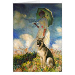 The Umbrella - (replace) - German Shepherd Card