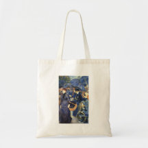The umbrellas by Pierre Renoir Canvas Bags