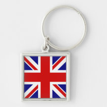 The Union Jack Flag Key Chain