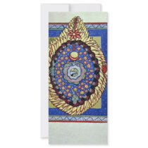The Universe By Meister Des Hildegardis-Codex (Bes Custom Rack Cards
