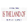 The US Is The Land Of Real Men Photo Greeting Card