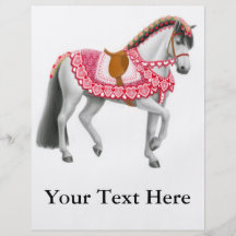 The Valentine Horse Flyer