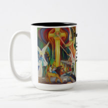 The Valley of the Shadow Psalm 23:4 Coffee Mugs