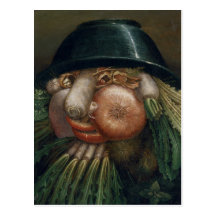 The Vegetable Gardener - Giuseppe Arcimboldo Post Cards