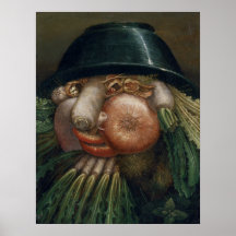 The Vegetable Gardener - Giuseppe Arcimboldo Print