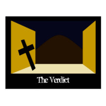 The Verdict Postcard