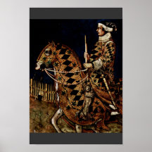 The Victorious General Guiddo Riccio Da Fogliano Print