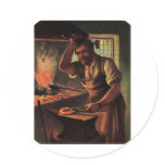 The village blacksmith stickers