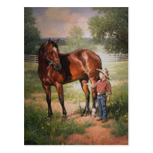 The Vintage Horse Postcards