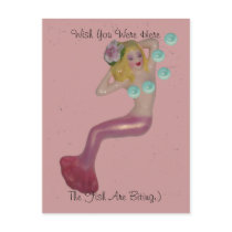 The Vintage Mermaid Postcard