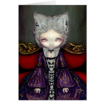 "The Violet Duchess" Greeting Card