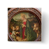 The Virgin Adoring the Christ Child Buttons