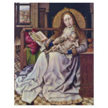 The Virgin And Child In An Interior By Robert Camp flyers