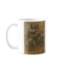 The Virgin and Child with Saint Anne & Saint John Coffee Mugs