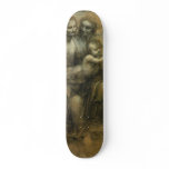 The Virgin and Child with St. Anne and St. John th Skate Deck