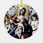 The Virgin and Child with St. Martina Ornament