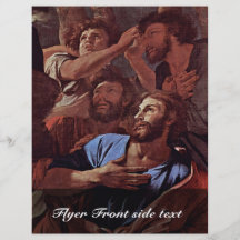 The Virgin Appeared To St. James Detailed, Custom Flyer
