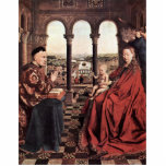 The Virgin Of Chancellor Rolin. By Jan Van Eyck  ( photo sculptures