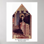 The Virgin Of The Annunciation By Carlo Crivelli posters