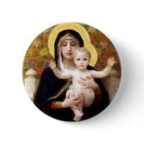 The Virgin of the Lillies Buttons