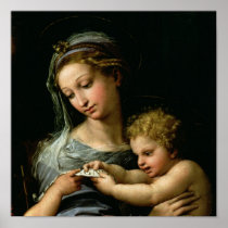 The Virgin of the Rose, c.1518 Posters