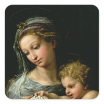 The Virgin of the Rose, c.1518 Sticker