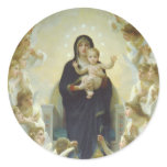 The Virgin With Angels stickers