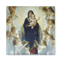 The Virgin With Angels, William Bouguereau