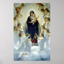 The Virgin With Angels, William Bouguereau