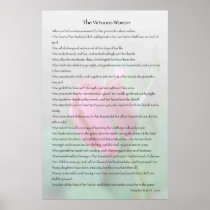 The Virtuous Woman Proverbs 31:10-31 Print