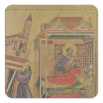 The Vision of Pope Innocent III, c.1295-1300 Stickers
