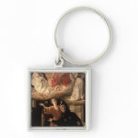 The Vision of St. Alphonsus Rodriguez keychains