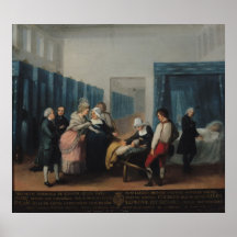 The Visit of Monsieur and Madame Necker Print