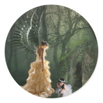 THE VISITATION ROUND STICKERS