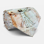 THE VITRUVIAN MAN ,brown white ties