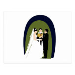 The Vows, Bride, Groom and Officiant Post Cards