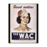 The Wac Womens Army Corps Post Card
