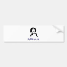 the-waiter bumper stickers